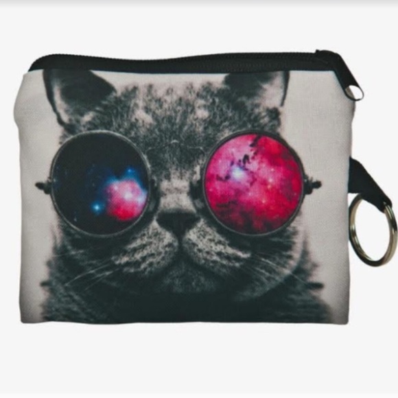Handbags - 😻 Kitty Cat Zip Coin Pouch